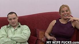 Watching Your Wife Get Boned in Femdom Cuckold Scene