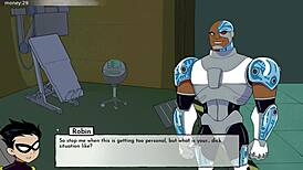 18titans part 21 - enjoying blackfire in hentai