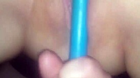 Kona deep extreme close up vibrator wet