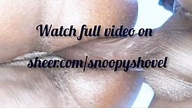 Horny Stepdad FUCKS Ebony Maid During Dinner Prep