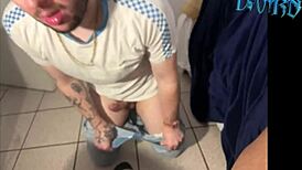 i cumshot on dorn's sexy body after doggystyle blowjob