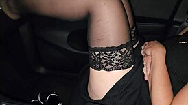 Hey babe, wanna show off your charms in my car after the club pickup?