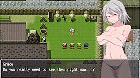Grace navigates the labyrinth town in this anime game adventure part five