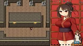 Kunoichi peony gameplay with groping and cum