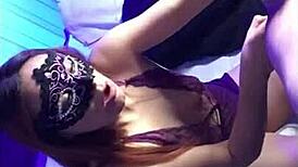 Sucked Him on the Couch and Then on the Table to Milk My Cum Out