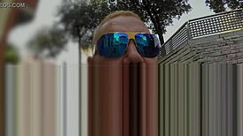 Watch Him Bargain For A Semi-Public Blowjob Then Pound Her!