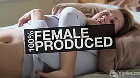 lesbians london and ameara reach climax through mutual masturbation