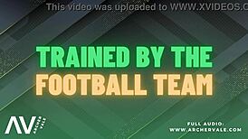 football team muscle worship group m4m gay audio story