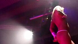 Wild Public Dildo Show With Flexi Stepdaughter