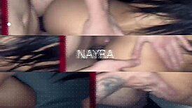 My cuck watches me cum hard on another dick at swing bar, condom broke!