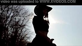 Milfycalla Sexy Step-Mom Rides Hard Outdoors with Curvy Latina Body