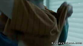 I watched the podcaster anal fuck the mail carrier at the beach house