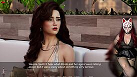 Ms. Denvers episode 38 featuring beautiful Asian MILF in big tits cartoon game