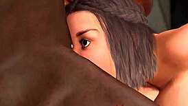 Hey, watch this ballgagged girl fucked by black cock?