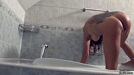 Camilla Moon Boldly Masturbates In Bathroom