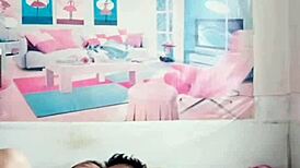 The hairdresser and his boyfriend share a moment.