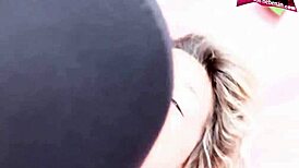 German amateur milf meets stranger for wild swinger club action!