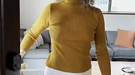 Feeling Seduced by Monster Cock in Missionary Anal Creampie After Coffee