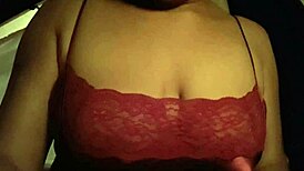 I Suck On Black Tits In Red Tank Top With Nipples