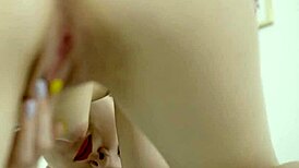 hey, this solo brunette teen 18+ fingers herself in close-up 4k, showing off that shaved pussy real nice