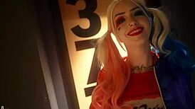 i’m shattered as joker wrecks my pink pussy hard