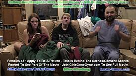 playing doctor for pregnant nova maverick’s checkup in florida. her big tits spread wide for exam.