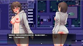 Night 12 Hentai: Secret Masturbation in Men's Toilet to Climax