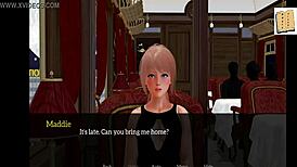 My New Family 26: Blonde And Redhead Cartoon Sisters With Small Tits