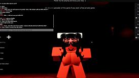 Roblox Porn Scene Unfolds with Wild Black Cock Action