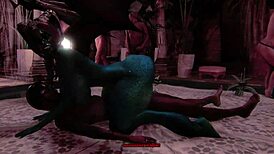 a dangerous pact with a monster's big ass in anime