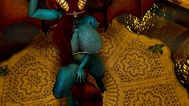 a dangerous pact with a monster's big ass in anime