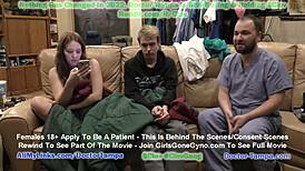 playing doctor for pregnant nova maverick’s checkup in florida. her big tits spread wide for exam.