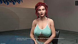 wanna see this redhead milf master a monster cock in 3d gameplay?