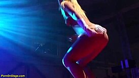 Wild Public Dildo Show With Flexi Stepdaughter