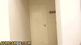 South African Goddess Banged Hard by Hung White Tourist at House Tour