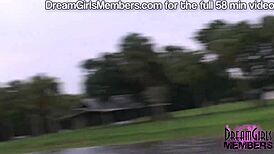 Man, wet t-shirt flashing in public totally annoyed the Florida neighbors!