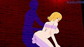 cagalli and meyrin have intense sex in hentai