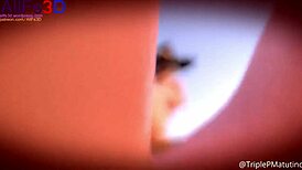 Wow! 3D Animated Footjob Feet Compilation in Hentai SFM Blender