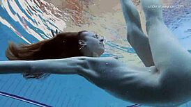 anna netrebko skinny tiny 18+ teen 18+ underwater in pool country vibes 🌊