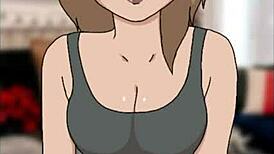 Xmas Visitor Arrives at the Cartoon House for Holiday Cheer.