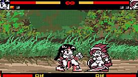 futanari sex fight on the ring