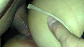 Mexican prostitute bent over in intense doggystyle