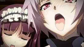 anime queens blade vanquished queens get wild in garage fanservice compilation