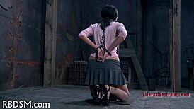 whipping a naughty playgirl into submission with raw power