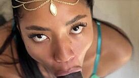 i give him a blowjob he can't resist - amateur couple