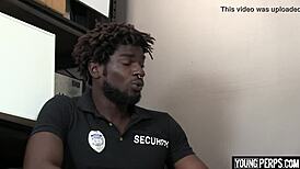 Black Cop Nails Straight Teen in Interracial Clash