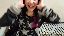 Goth emo slut gets fisted hard in wild session! 🖤