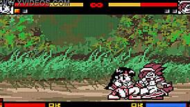 futanari sex fight on the ring