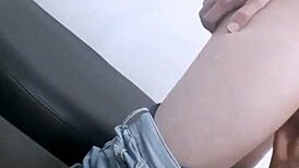 Hot school babe knows how to suck dick until cumshot in mouth