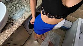 Married Beauty Skips Panties at Meeting, Husband Punishes With Hard Fuck